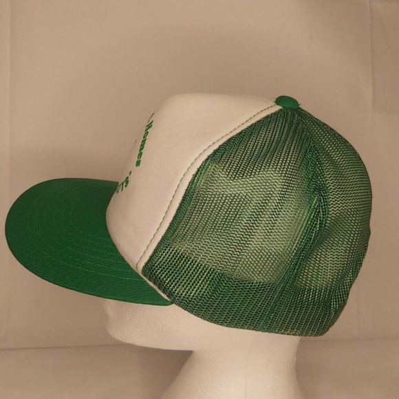 Vintage Meadow Mt. Homes The Good Guys Cap M/L Snap Back Green Foam Trucker Hat - Picture 4 of 9
